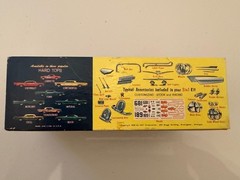 67 year old VINTAGE – AMT / SMP 1959 Corvette convertible 3in1 Customizing kit