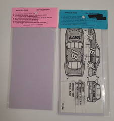 NASCAR Racing 1/24-1/25 Model Car Vtg Decal Sheets Army Navy Marines Lot Of 17