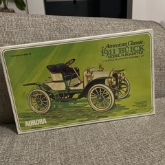 Aurora 1911 Buick 14 Roadster Model – Kit# 153 1/16 Scale – New Old Stock