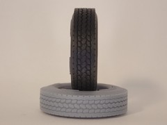 1 /25 Scale Big Rig Semi Truck 22.5″ Bridgestone M726 Drive Tires