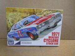 MPC/1023 1971 MERCURY CYCLONE STOCK CAR FREE SHIP