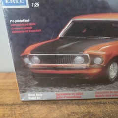 AMT/Ertl’69 Boss 302 Pre-Painted Metal Body 1998 1:25 Model Kit Sealed Mustang