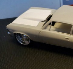 LEX’S SCALE MODELING Resin Bubble Hood for ’72* & 69 Nova NEW AMT*/Revell 1/25