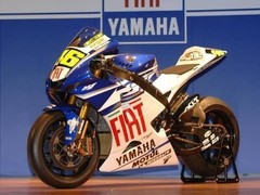 SK Decals 1:12 Scale Fiat Yamaha YZR-M1 Moto GP 2007 Decal Sheet #SK12001 Rossi