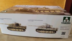 TAKOM 2200 1/35 Tiger I Mid Production Zimmerit Otto Carius`Model Kit NEW IN BOX