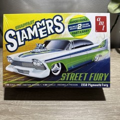 Sealed 1958 Plymouth Street Fury Model Kit 1/25 Scale AMT NEW