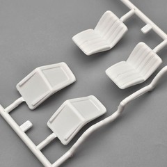 AMT 1/25 66 1966 Chevelle Parts Kitbash Front Seats