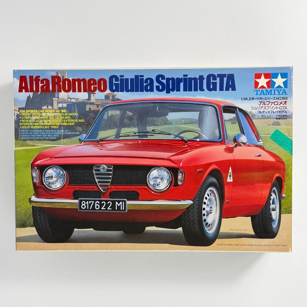 TAMIYA 1/24 ALFA ROMEO Giulia Sprint GTA Item 24188 from Japan3