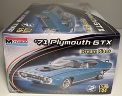 Monogram ’71 Plymouth GTX 1:24 Dream Rides Model Kit #4016, Sealed (B263)