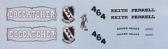 DECALS – Dog Catcher, Willys panel gasser of Keith Ferrell version 1. Nice!