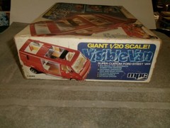 MPC 1/20 GIANT FORD INVISIBLE VAN PLASTIC MODEL CAR KIT – UNBUILT – 23 PHOTOS