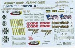 Slixx 7133 K Quarter Panel Drag decal