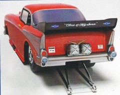 Atlantis Models 1/24 Scale Tom McEwen ’57 Chevy Funny Car Plastic Model Kit