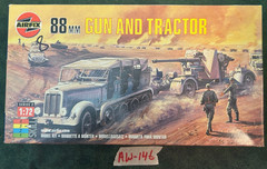 1/72 Airfix 88 and Tractor Unopened Lot AW-146