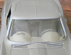 1965 Chevrolet Corvette Sting Ray Promo Car, Light Silver, No Box