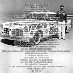 MOEBIUS MODELS 2302 1/25 1956 CHRYSLER 300B OF NASCAR 2XCHAMP TIM FLOCK KIT