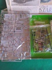 LS 1/16 Morgan Plus 8 ROADSTAR Motorized Plastic Model Kit Unopened Vintage