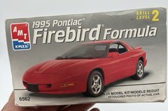 Vintage AMT ERTL 1995 Pontiac Firebird Formula 1/25 Scale Model Kit #6562