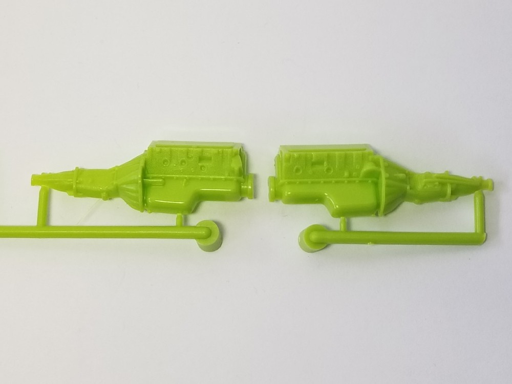 1967 Chevelle Malibu ENGINE BLOCK for 396 V8 from Revell 1:25 Model Kit 67 SS