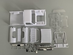 Revell 1/24 1977 GMC Snowplow Pickup Body And Parts /slot Car/Junkyard/Diorama