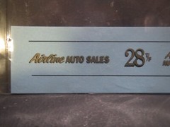 New!! Airline Auto Top Fuel 1/25 Decal from Fremont Racing Specialties