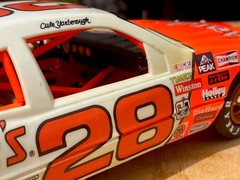 AWESOME Vintage 80s FORD T-BIRD #28 Cale Yarborough HARDEES Amazing Detail