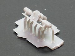 1 off, 3D Print Resin, Model Car Electric Fuel Pump Assembly, Various Scales