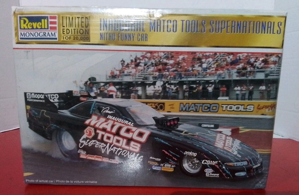 Revell Monogram Inaugural Matco Tools Supernationals Nitro Funny Car 85-0540 NEW