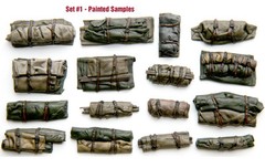 1/35 Universal Tents & Tarps Set #1 – Value Gear Details – 16pcs Resin Stowage