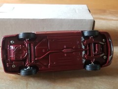1989 CHEVY BERETTA GT MED GARNET PROMO ERTL CAR AMT NIB 6059 GENERAL MOTORS GM