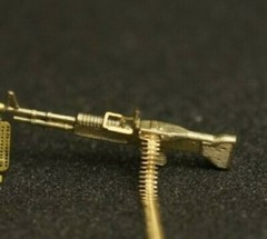 Mini World 7245a M60 Machine Gun USA 1:72 scale brass model kit