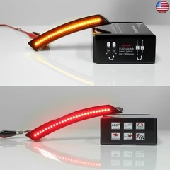 GTINTHEBOX Smoked Lens Led Side Marker Light Kit for 2007-2013/14 MINI Cooper