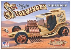 Atlantis 2210 Tom Daniel Sidewinder Custom Show Rod plastic model kit 1/24