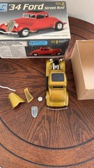 1934 Ford Street Rod 1:25 Scale Model Kit – Partially Assembled