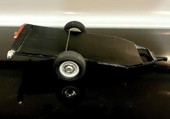 🏁 Build Model Car Kit Vintage LINDBERG Car Trailer 1/32 🏁