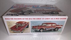 SKILL 2 MODEL KIT 1957 CHEVROLET GASSER FLIP NOSE “SPIRIT OF 57” 1/25 MPC MPC904