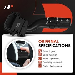 A-Premium Windshield Wiper Switch Assembly Compatible with 2011-2019 Ford