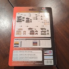 MRC Gallery Models 64004 US Marines Armor Accessories 1/350 Scale Model Kit NEW