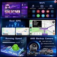 4GB+128GB Car Radio for Toy?ta Ca?ry 2006-2011,9” Incell Touchscreen Car