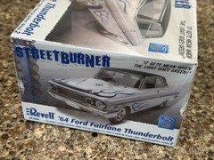 REVELL 1964 FORD FAIRLANE STREETBURNER FACTORY SEALED KIT! CIRCA 2006! VMCP!