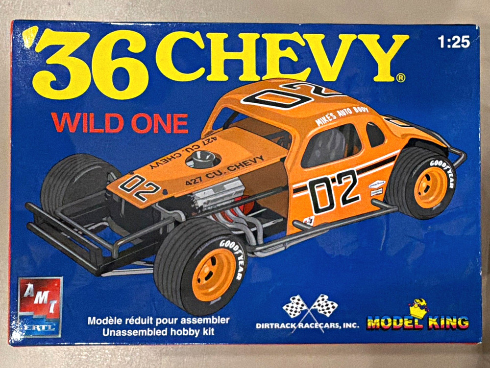 AMT Wild One ’36 Chevy 1:25 Plastic Unassembled Model Kit 099-21374P