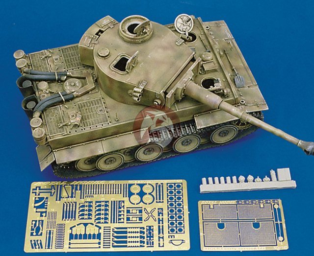 Royal Model 1/35 Tiger I (Early Version) Tank Update Set WWII (for Academy) 140