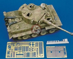 Royal Model 1/35 Tiger I (Early Version) Tank Update Set WWII (for Academy) 140