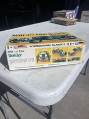 5 MODEL CAR KITS Lot Alfa Romeo Double Header Mpc Ford Bentley
