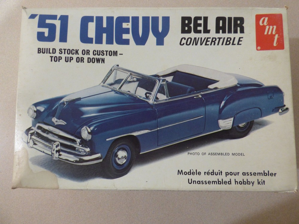 1951 Chevy Bel Air Convertible Model Kit
