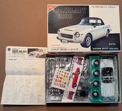 Nichimo Datsun Fairlady SR311 2000 1968-1970 1/24 Model Kit #HC-2405 Motorized
