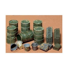 TAMIYA Military Model 1:35 Jerry Cans Set SW (New)