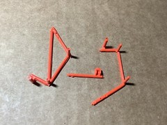 1/25 scale model car parts Camaro Z/28 Funny Car Roll Cage No Box