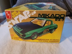 Rare! 1980 AMT Snap Fit Mazda “Mikado” RX-7 Built stock w/box 1/25