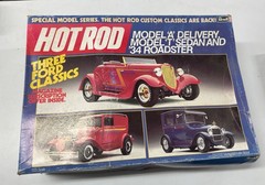REVELL. 7446. FORD CLASSICS COMBO. HOT ROD. 1/25 SCALE – OPEN BOX